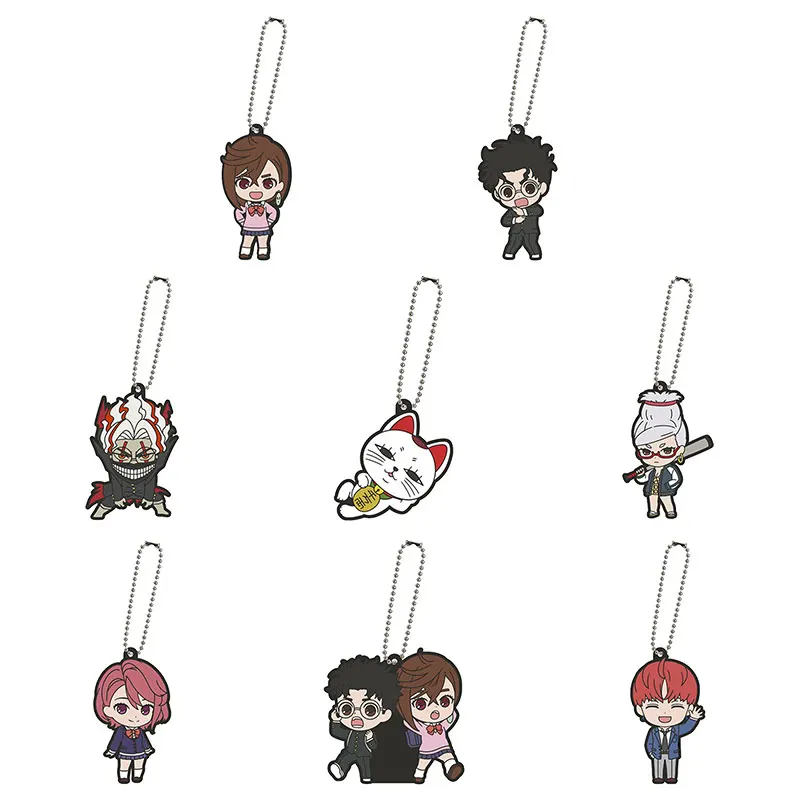 Authentic Bandai Gashapon Dandadan Momoyo Ayase White Bird Rubber Charm Keychain Anime Figure Gift For Bag Purse Kid Toy Gifts - view 6