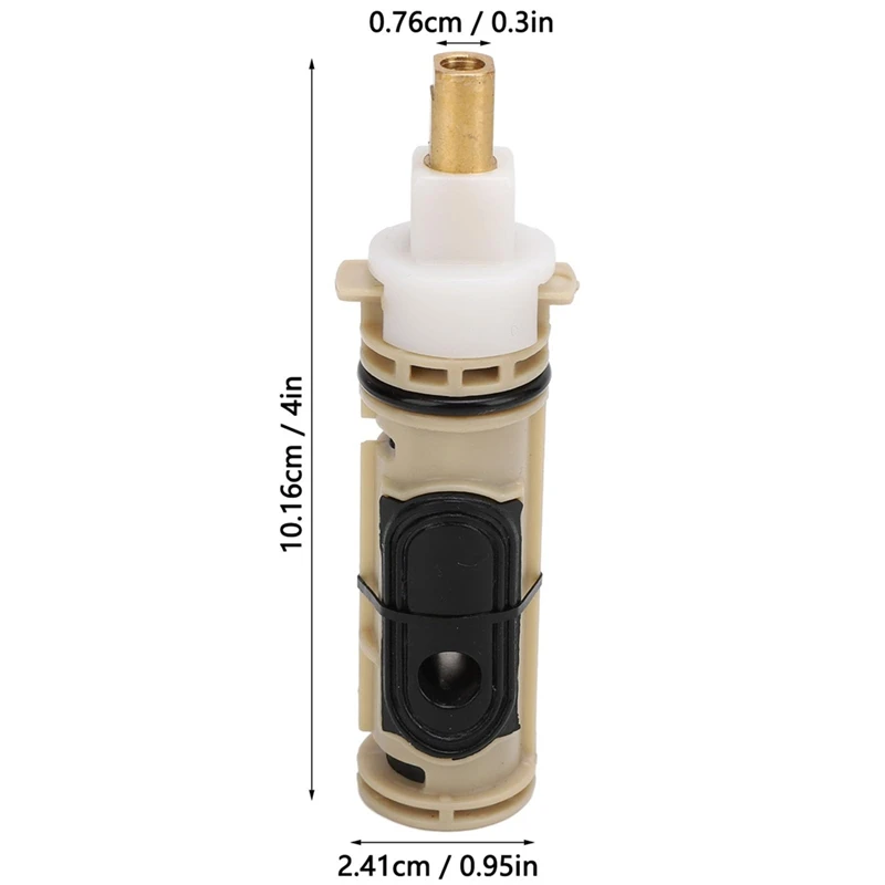 Replacement Cartridge For 1222 1222B, For One Handle Posi Temp Faucets,High Performance Tub Shower Cartridge Kit-AT64