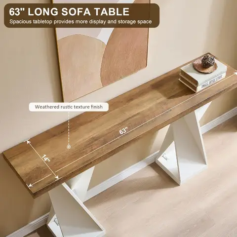 8 best sales लिविंग रूम के लिए कंसोल टेबल - №8