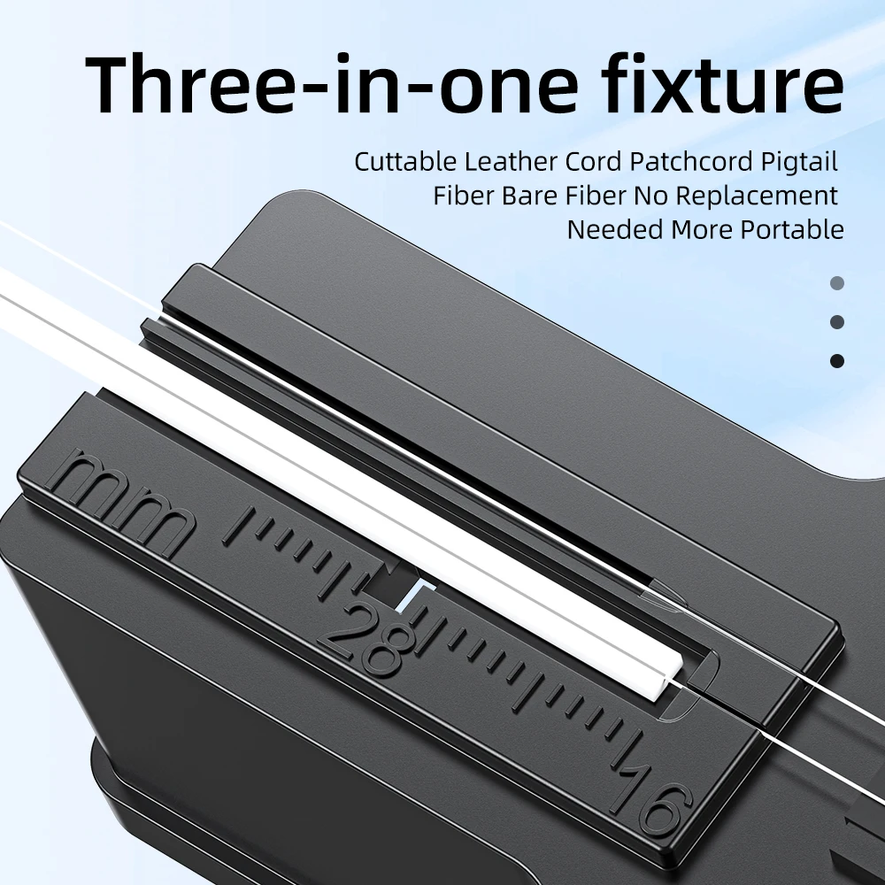 Web tools MINI Optical Fiber Cleaver ABS Small High Precision Fiber Cutter Cable Cold Connection Cutting Tool