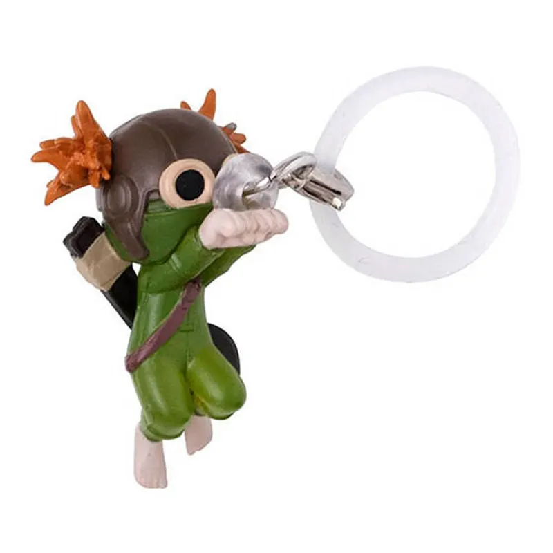 New Bandai Little Nightmares Figure Keychain Six Mono Nome Rolo Renewer Pendant Backpack Purse Bag Car Charm For Anime Game Fans - view 4
