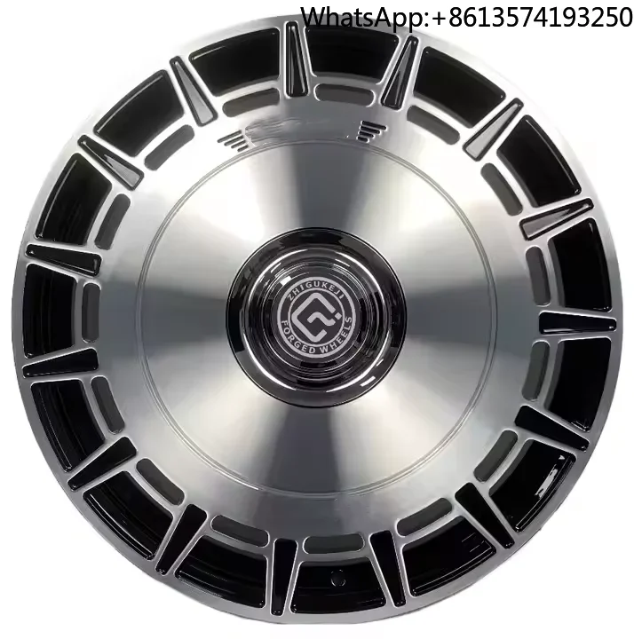 

For Factory Direct Customizable Rims Glossy Black Face with Black Lettering Hot Sale Passenger Car Wheels Forged Wheels Wheels