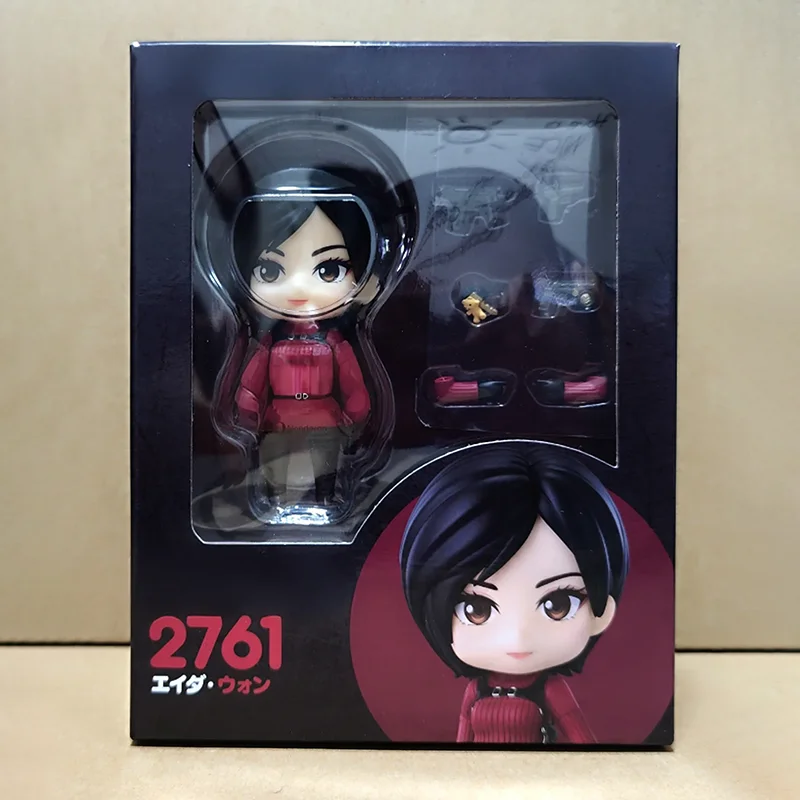 # Ensemble de figurines ResidentEvil Anime 2761 # 2337 - Ada Wong & Leon S. Kennedy, figurines articulées avec visages interchangeables, jouets cadeaux