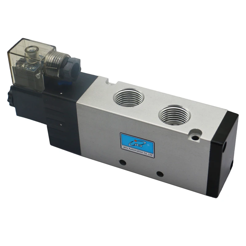 4V410-15 Pneumatic Solenoid Valve DC24V 2 Position 5 Way 1/2