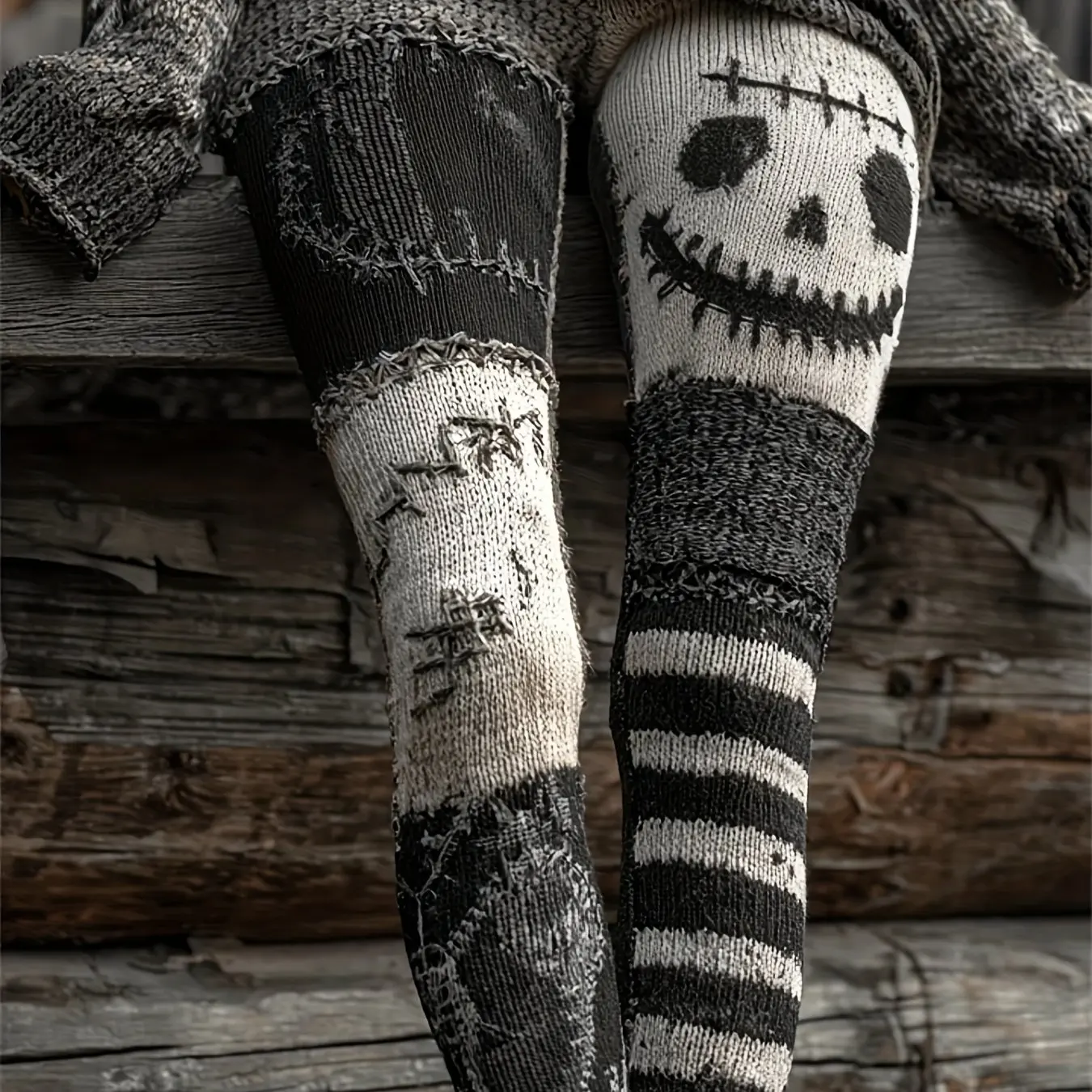 女性ハロウィンスケルトンプリントレギンスストレッチワークアウトレギンススリムタイツセクシーなファッションヨガパンツトレンディクールパンツギフト