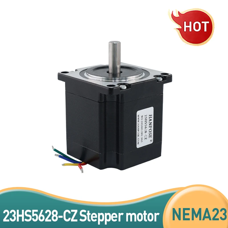 1.8 Degree 42HS5628-CZ 4 Leads Nema 17 Stepper Motor 2 Phase 42HS5628-CZ 1.7A Torque 0.7N.m For CNC  Printer 12V