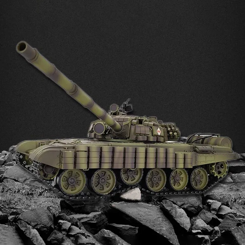 Henglong 3939 All Metal Russian T-72ERA RC Tank Model  Anti-armor Remote Control Simulation RC Car Toys Gifts