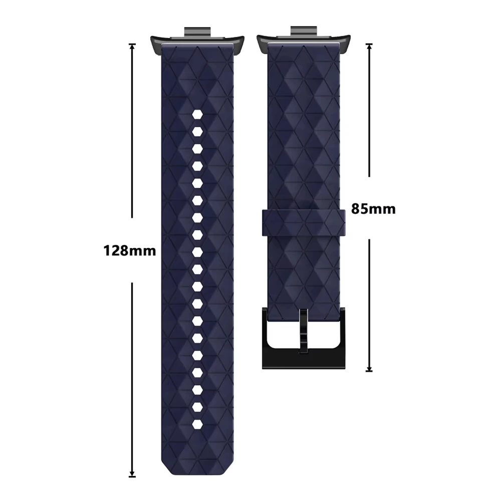 Silicone Strap for Redmi Watch6 Lite 6 Active 6 5 4 Smart Watch Sport Grid Strap Wristband for Xiaomi Band 10/9/8 Pro Bracelet - view 2