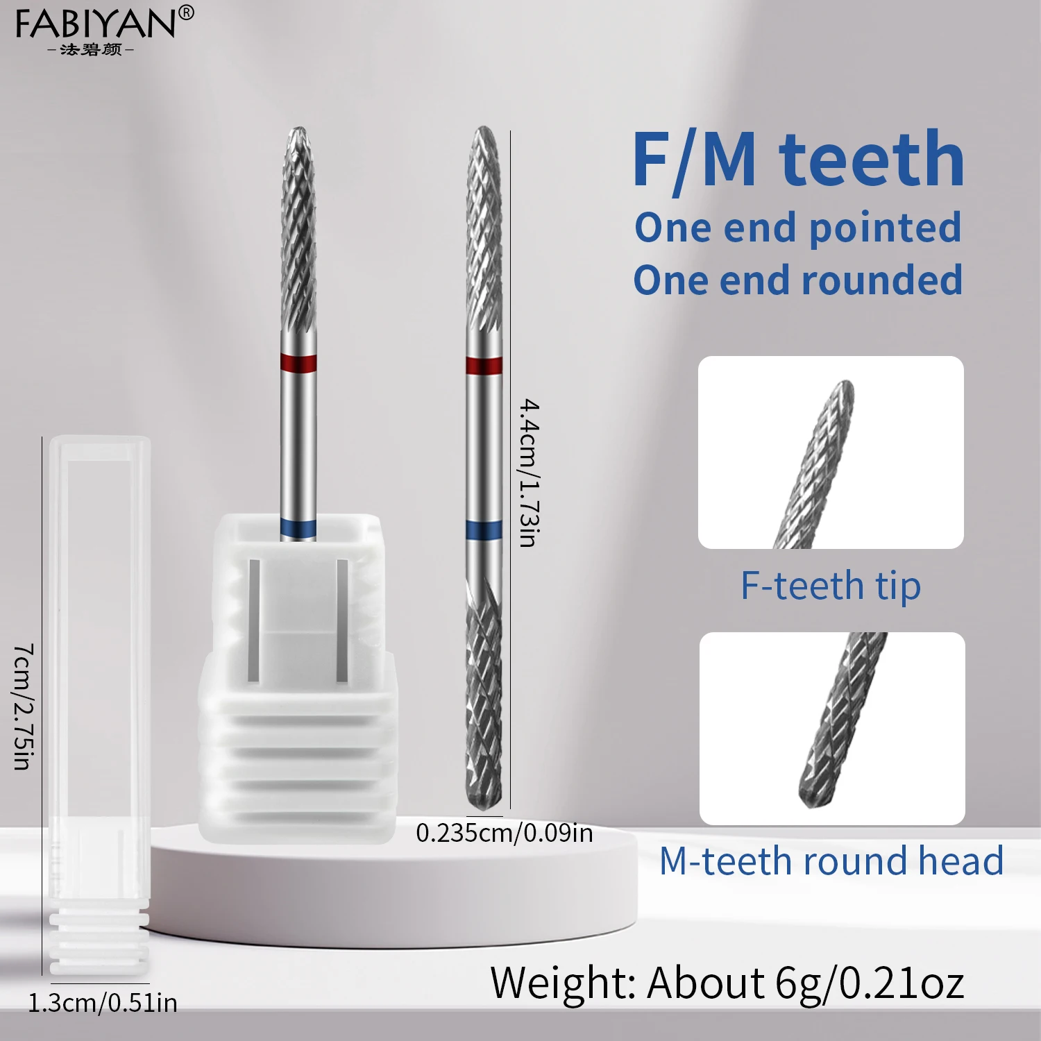 التنغستن الصلب مانيكير قاطعة المطحنة برأسين مسمار لقمة ثقب F/M الأشعة فوق البنفسجية هلام مزيل طلاء الأظافر القاطع مسمار أداة المعالجة المسبقة