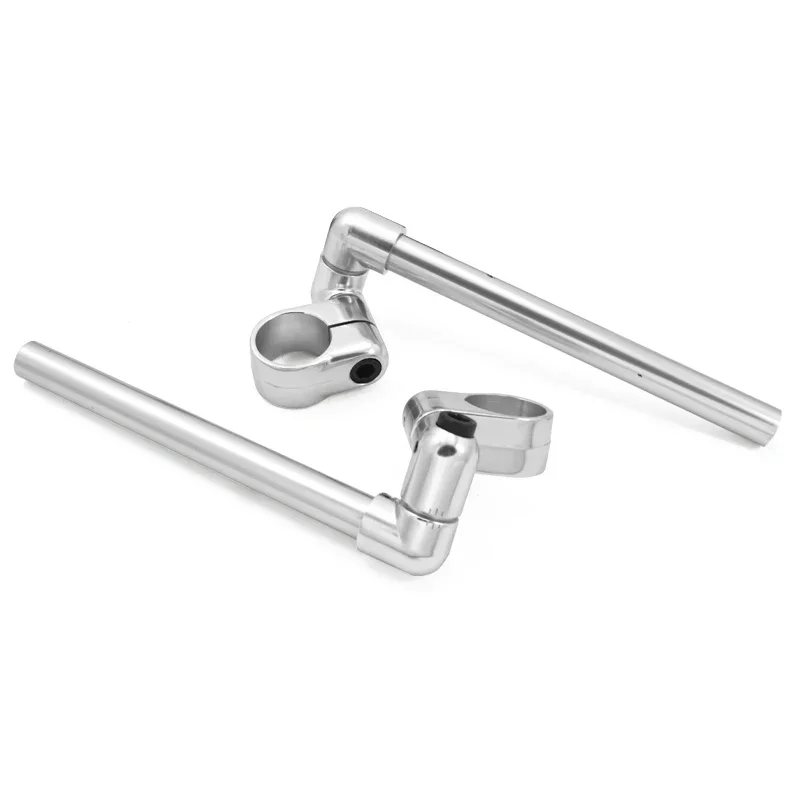 【Premium quality】Universal CNC 35mm 37mm 41mm 51mm Racing Adjustable Fork Handle Bar Integrated Cafe Racer Motorcycle Handlebar