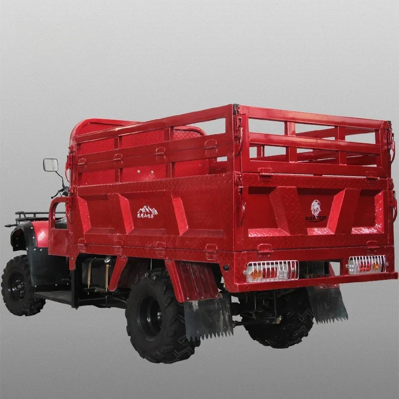 Agriculture 4X4 ATV Farm 250cc 300cc 365cc 400cc 1.5m 2.0m 4 wheel drive Cargo Farm ATV with Trailer for agriculture use