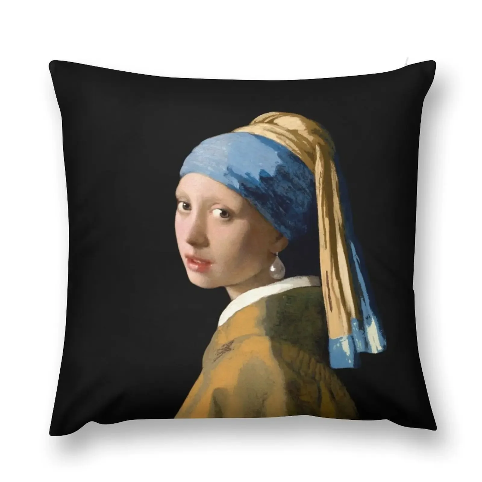 Girl With A Pearl Earring Throw Pillow luxury home accessories Sofa Cushions Cover Throw Pillow Covers For Sofas pillow