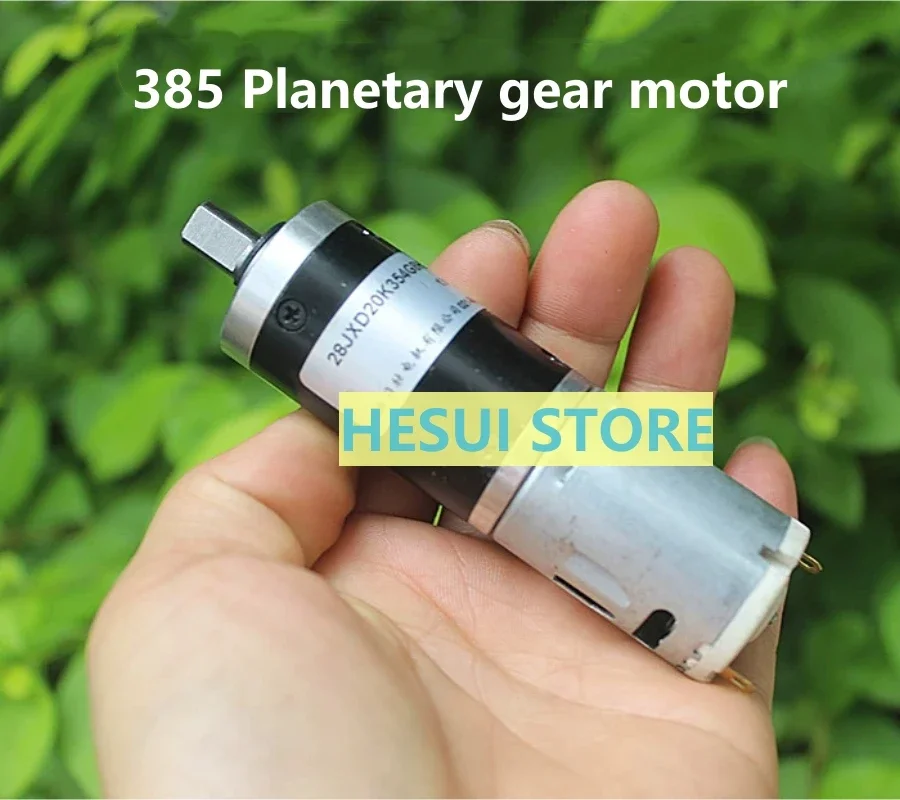

385 Planetary motor high deceleration than large torque slow DC5V-12V