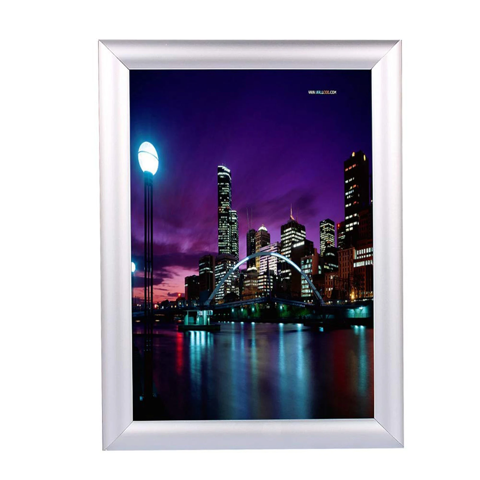 Aluminium Legierung Poster Rahmen Anti Wasser Zeichen Halter Wand Montage Snap Bild Rahmen Wand Pinnwand Zeichen Clip Display A3/A4