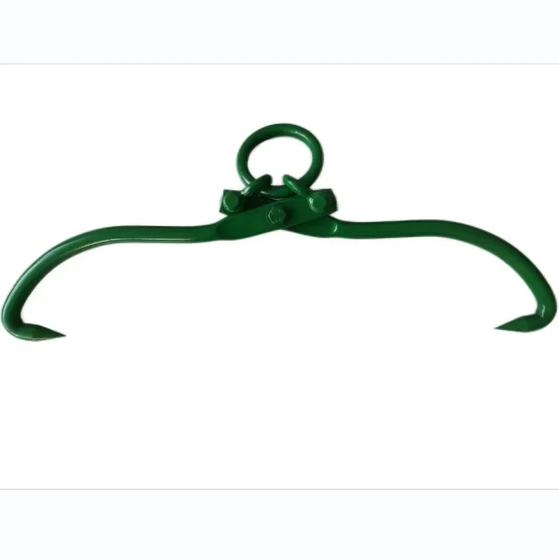 for Logging Tools Round Steel Lifting Hook Load Clamp Wood Lifting Hook