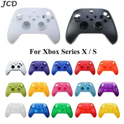 JCD Front Back Case For Xbox series X S Controller Replacement Housing Shell Top Bottom Faceplate Cover