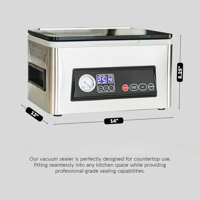 آلة تعبئة اللحوم والأطعمة الرطبة ، آلة سدادة الغرفة ، مدمجة مع شريط السدادة المفرغة