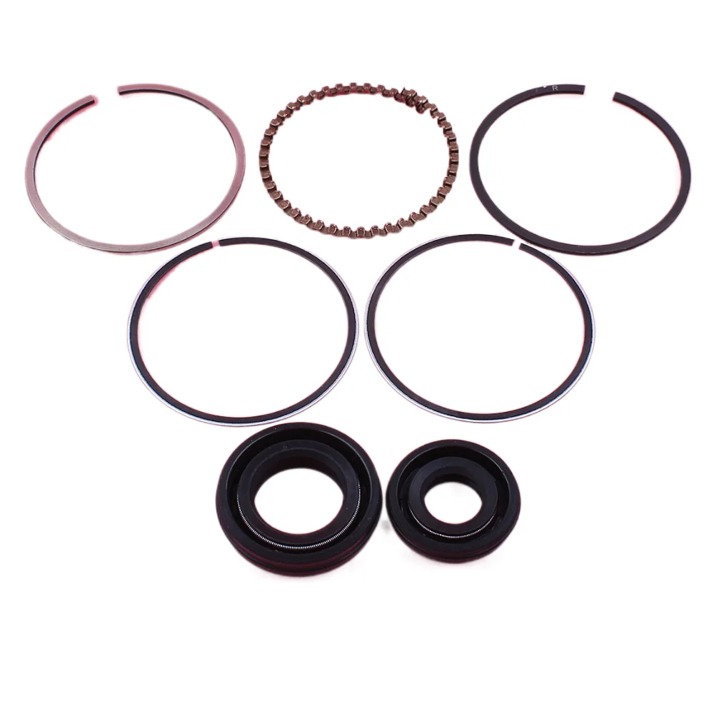 

39mm Piston Rings Crankshaft Crank Oil Seal Set Kit For Honda GX35 GX 35 4 Stroke Lawn Mower Engine Spare Part