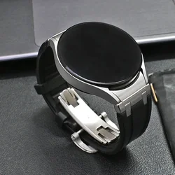 NO Gaps Rubber Bracelet for Samsung Galaxy Watch 4 6 Classic 47mm 43mm 42 46mm 6 5 4 40mm 44mm Quick Fit Galaxy 5 Pro 45mm Strap
