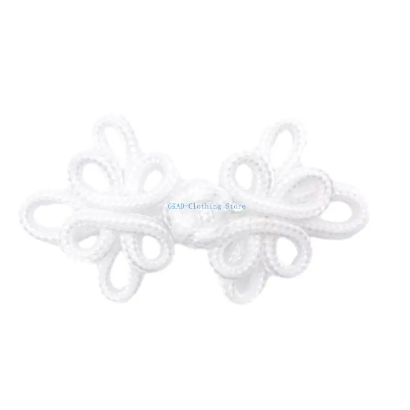 Handmade Chinese Knot Buttons for Crafts - usage example