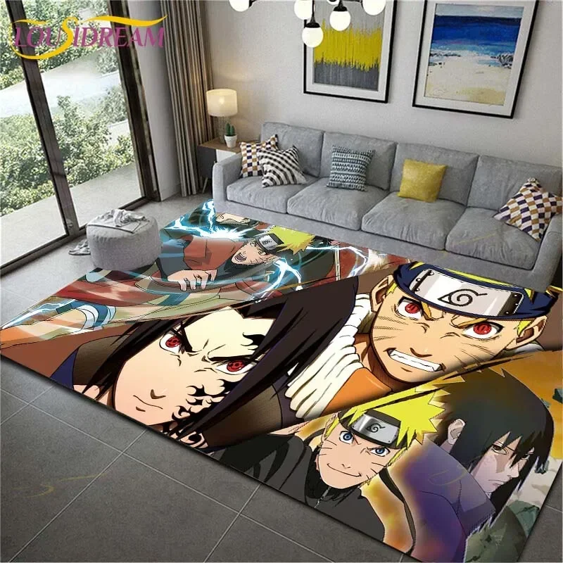 Anime Rugs for Living Room Comfortable Carpet Soft Floor Mat Rugs for Bedroom Mat Area Rug Home Large Furry Mat Ninja Mat