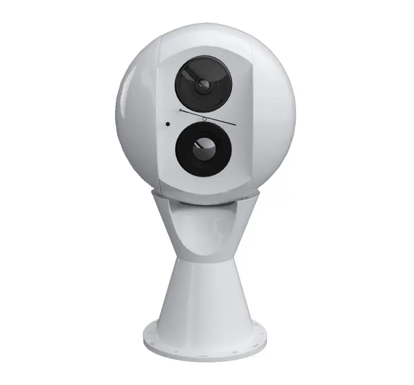 15km Long Range Analog Thermal Image PTZ Camera Vehicle Detect  CMOS Sensor Supports SD Card Data Storage Wide Angle IP67