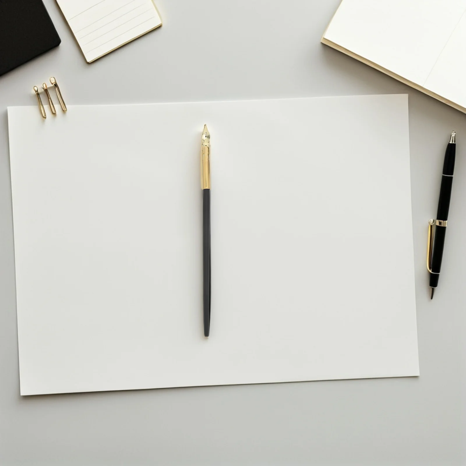 

6Pcs Calligraphy Dip Pens Smooth Metal Nibs Artistic Signature Sketch Drawing Painting Chinese Calligraphy Ink Pens