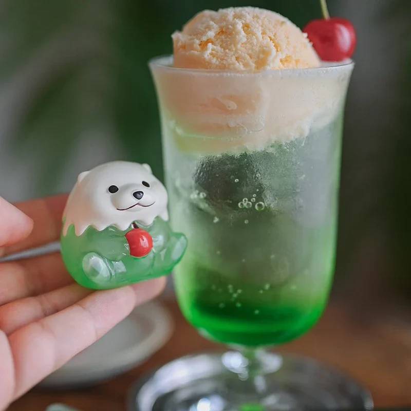 الأوراسي قضاعة غاشابون جيلي الحيوان Kawaii جمع سطح المكتب زخرفة عمل نموذج لجسم اللعب