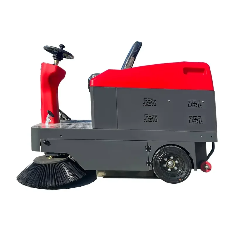 [2026] Electric Industrial Road Street Vacuum Sweeper Truck for Cleaning Driveways & Floors