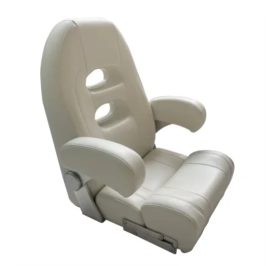 

New Hot RV Yacht High Back Soft Pack Seat Aluminum Hinge Chair Customize Waterproof Anti UV Folding