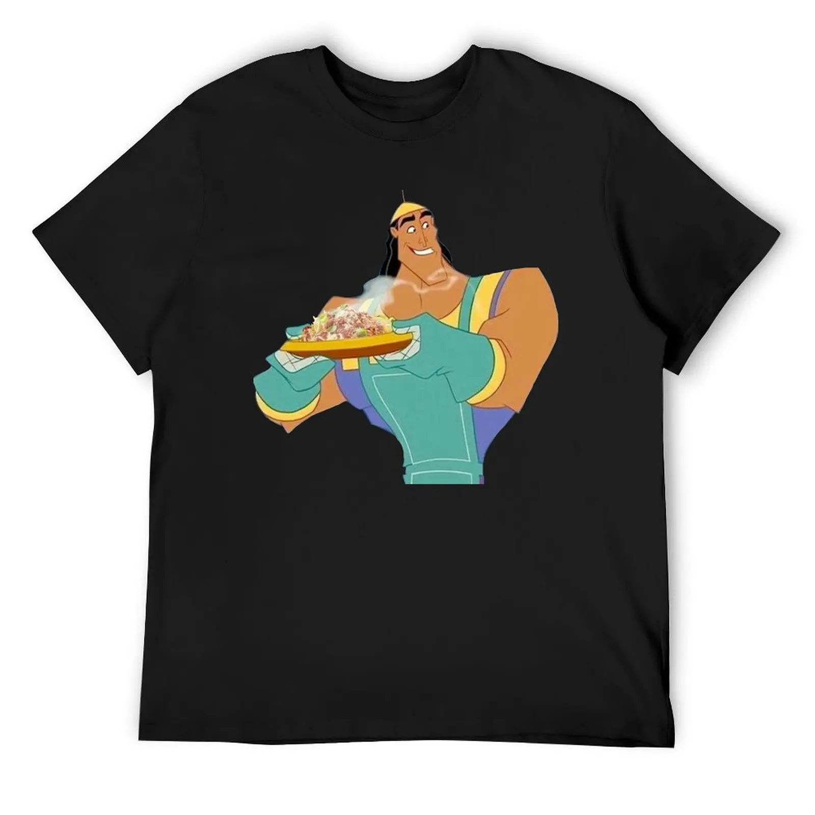 Kronk Has Spaghetti T-Shirt Short sleeve tee hippie clothes sports fans sweat mens t shirt graphic