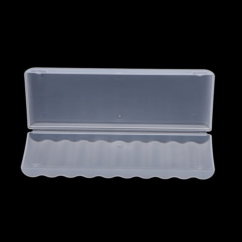 10 Slot Portable Transparent Plastic Battery Storage Box Hard Container Holder Case For AAA/AA Battery Organizer Accessories