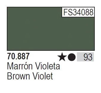 Vallejo Paint Acrylic Spain AV70887/093  Purple  Acrylic Water-Based model Hand Painted FS34088/ANA613 Acrylic Paints Paint Set