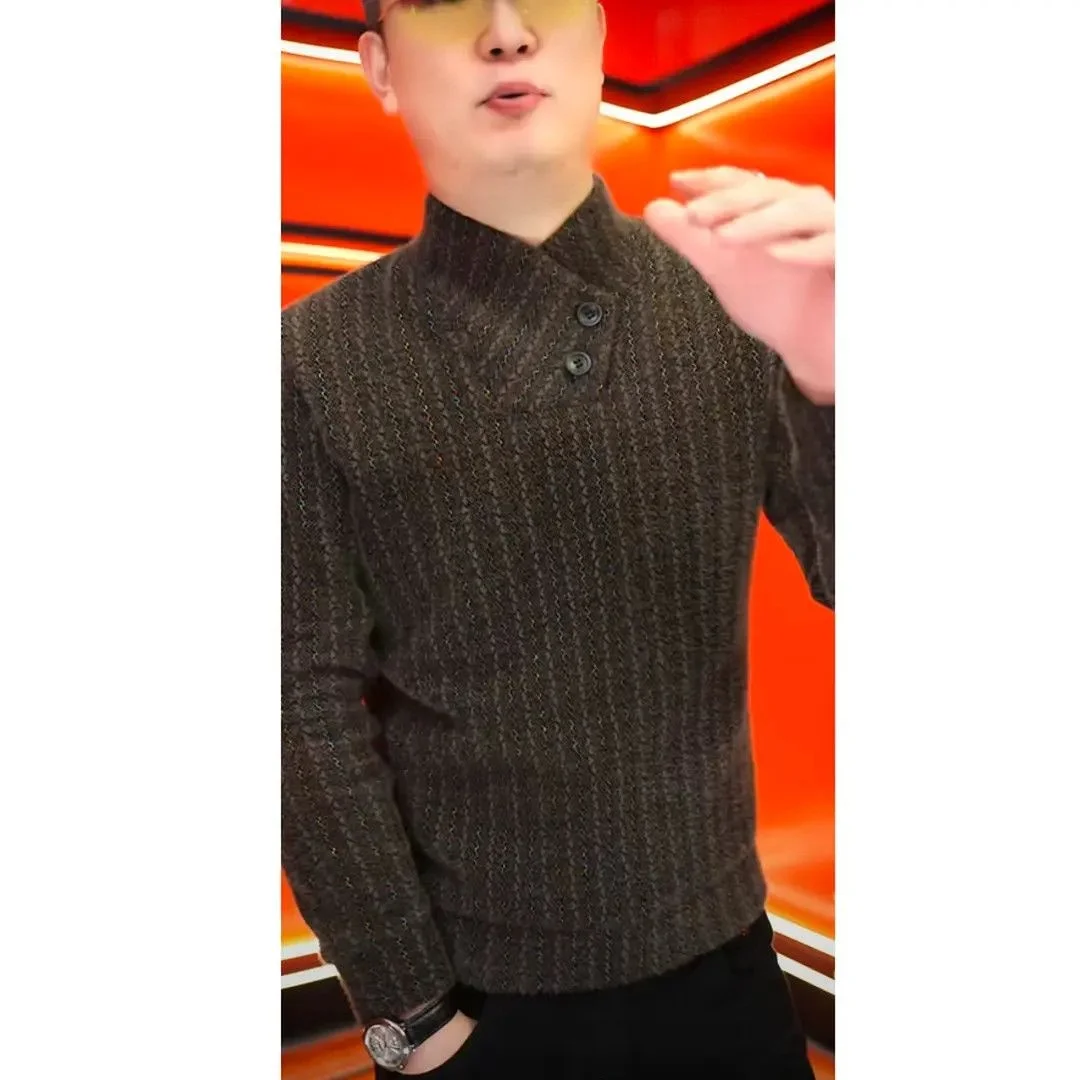 

Модный повседневный мужской свитшот из флиса с длинным рукавом, приталенный, простой, но роскошный, универсальный, для активного отдыха