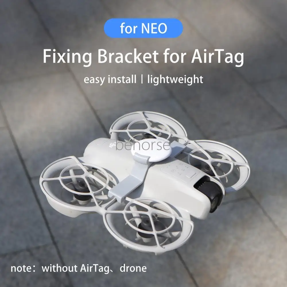 ل DJI Neo تصاعد AirTag قوس خفيفة الوزن تتبع مكافحة فقدان محدد ثابت جبل ل DJI Neo ملحقات طائرة بدون طيار