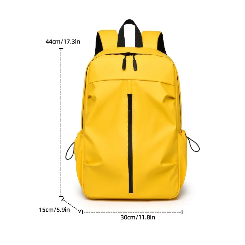 1PC Durable Nylon Backpack Spacious Compartment Organizational Pockets Ideal for College Work Weekend Trips