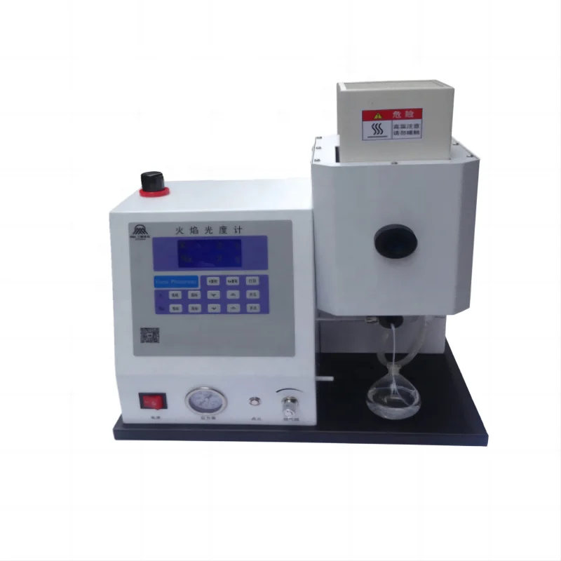 Fotômetro de chama de equipamento de máquina cerâmica de indústria única para análise e determinação de ácido silicílico