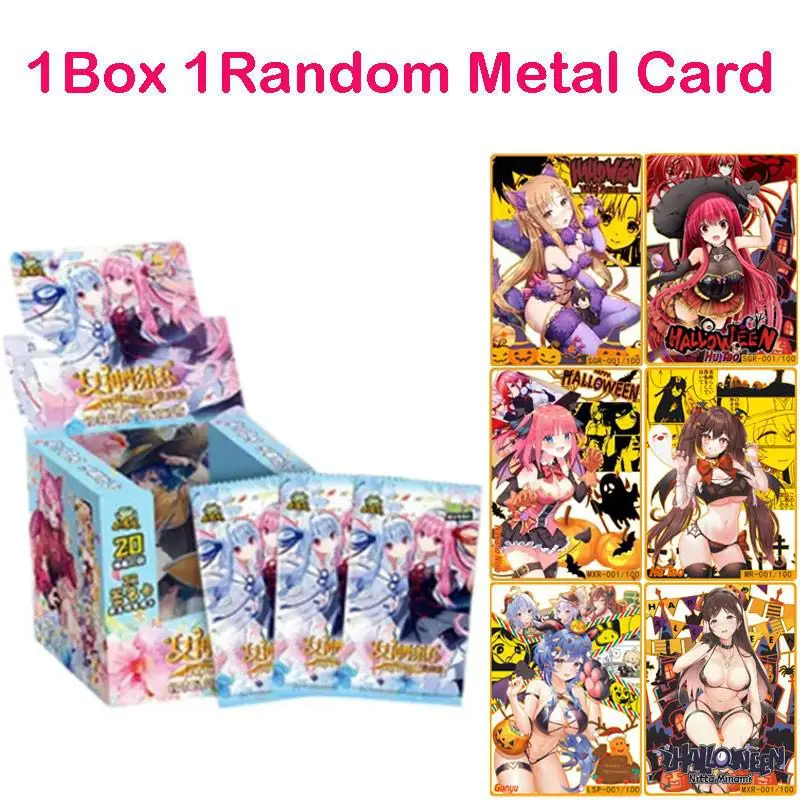 

New Goddess Story 5m06 Offline Collection Card Full Set Waifu Booster Box ACG TCG CCG Doujin Toy And Hobby Gift With Metal Card