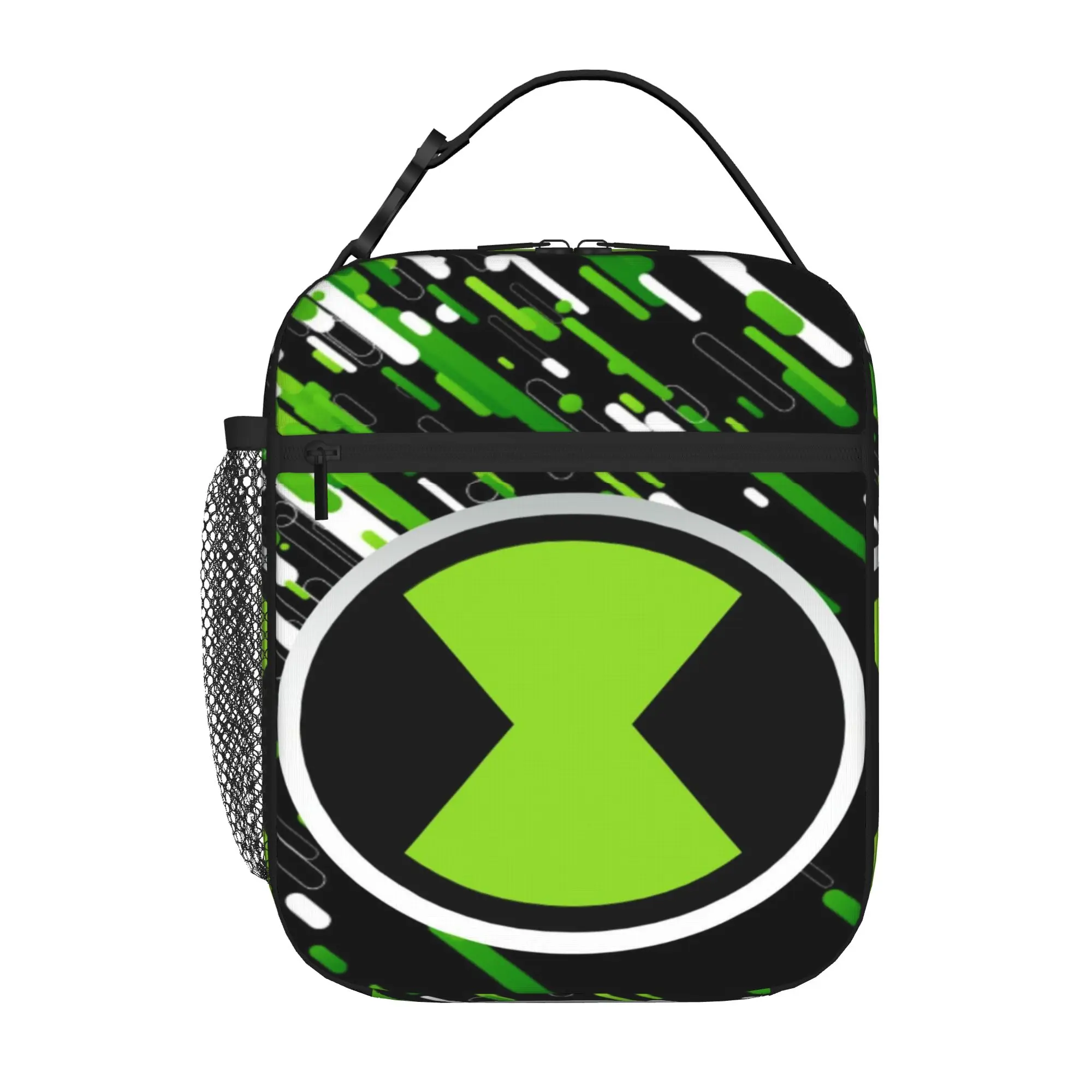 Back to school season  Lunch Box Bag Cool Ben10 Omnitrix Graphic Design Fashion High Street Daily Solid Lunch Bag