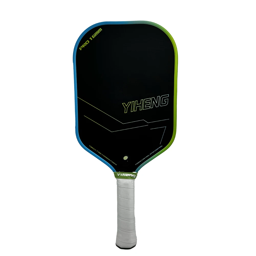 Rough Surface GEN4 Upgrade Yiheng Customize New Core TFP 16mm Thickness Toray T700 Raw Carbon Fiber Pickleball Paddle Gift Cover - Image 2