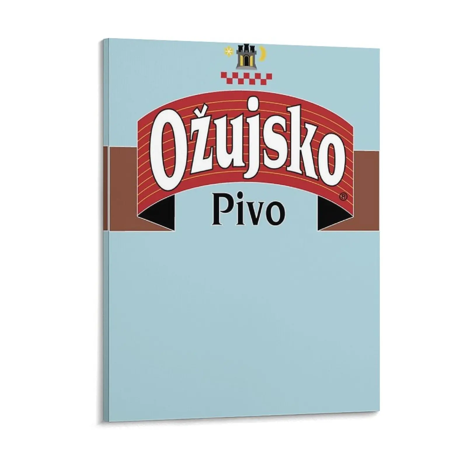 

Ozujsko Pivo Croatia Классическая картина на холсте Дизайн стены Пещера Клуб Бар Украшение Настенные картины в рамке