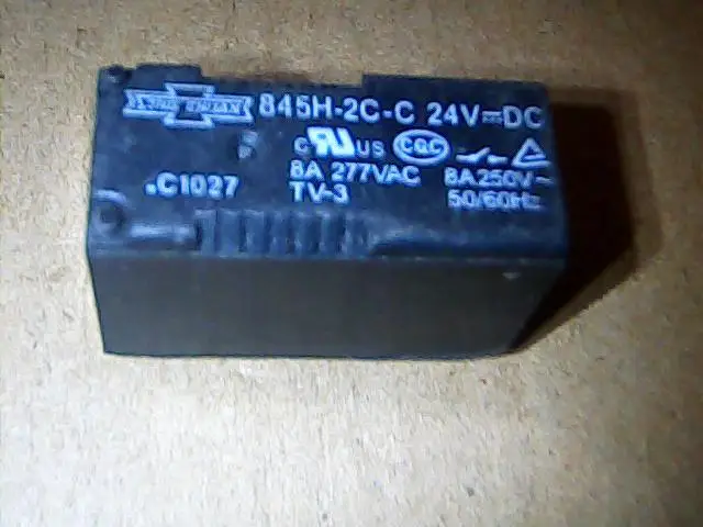 Free shipping  845H-2C-C   12VDC       10PCS  As shown