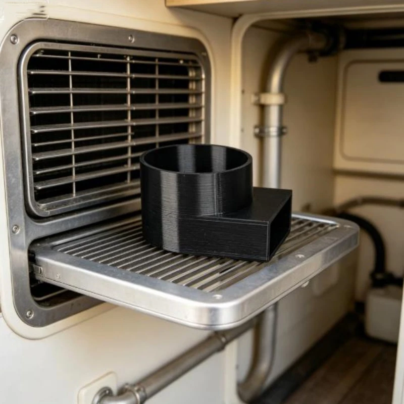 

Updated Heater Air Vent Outlet Air Deflector Fit For Truma Heater Air Guidance Heater Air Vents Outlet With High Heat Resistance