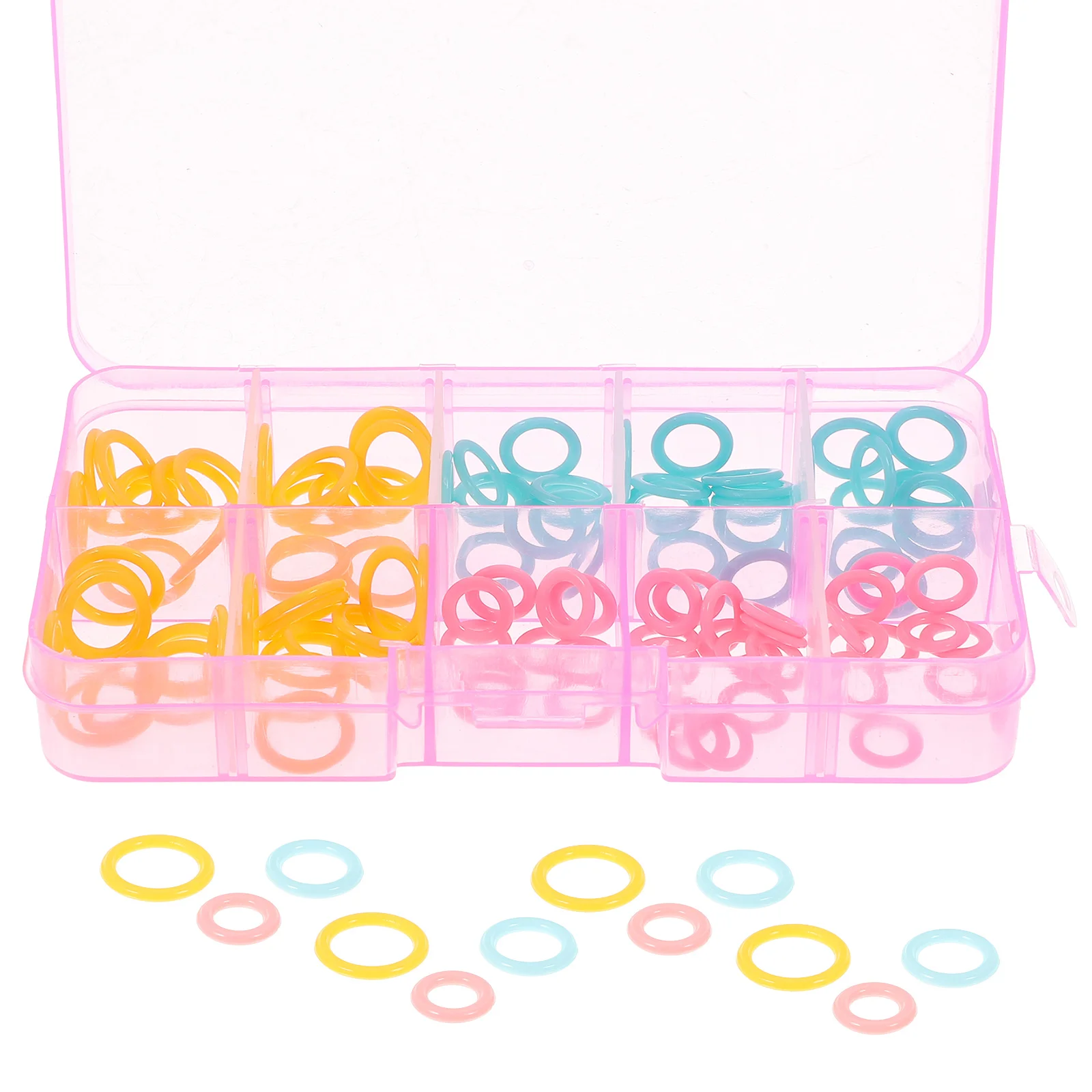 

120 Pcs Knitting Stitch Markers Locking for Crochet Needles Sweater Accessories