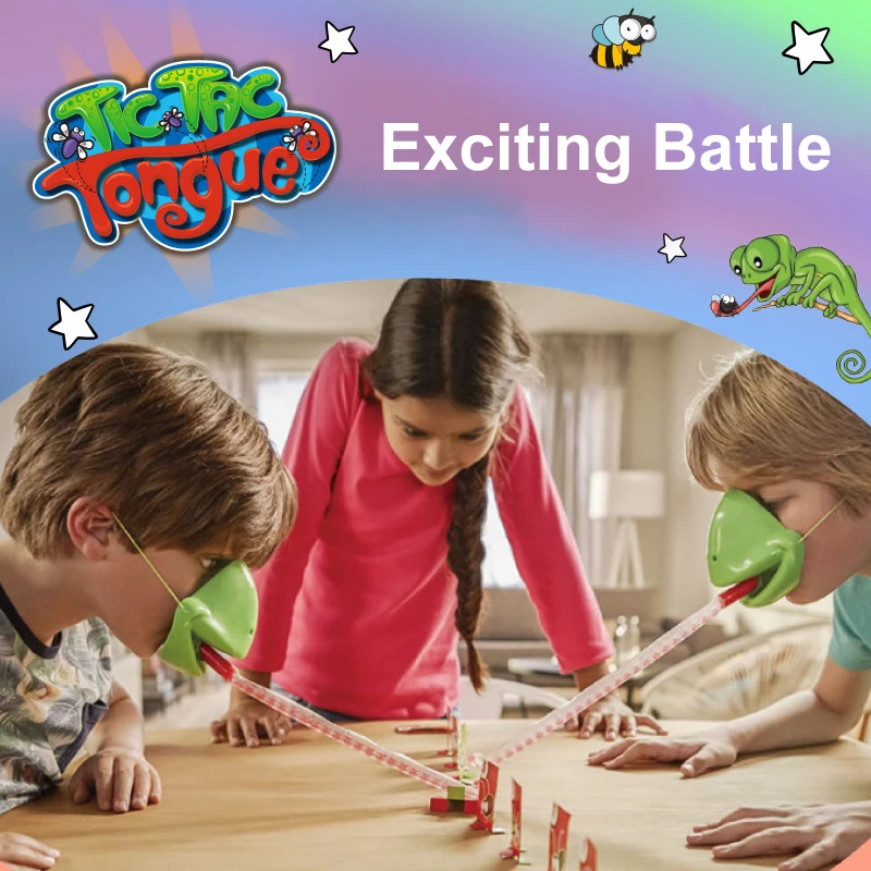 Sapo máscara brinquedo sapo língua adesivo divertido cartão jogo de tabuleiro pai criança competição interativa mesa festa brinquedo engraçado presente aniversário