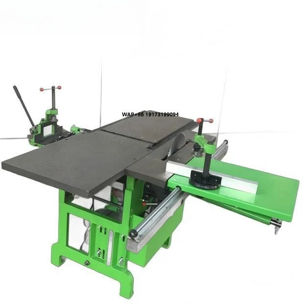 

220V Multifunctional Three-in-One Woodworking Table Planer Lifting Electric Planer Machine with Table Saw for Woodworking