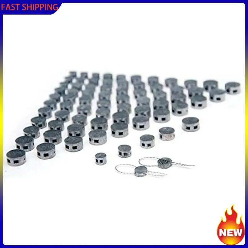 

Especial 300Pcs Round Lead Seals Beans 8Mm Diameter, 300 Pcs Steel Wire, 3Pcs Sealing Crimper With Red Plastic Coated Handle
