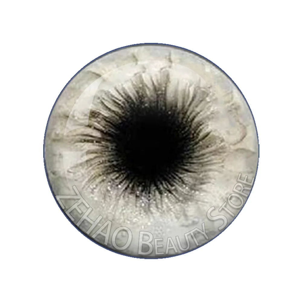 Cool Blyth Doll 12pcs/set Glass Dolls Eye Chip DIY Crafts Eyeballs 10MM-40MM for Blyth Dolls Drop Glue Eye Pupil Girl Toy Eyes G view 3
