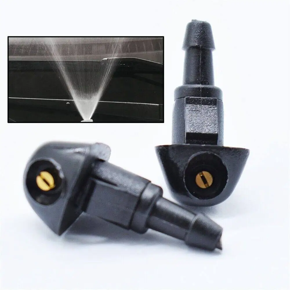 Front Windscreen Washer Nozzle Jet Spray For Honda Civic Fit Jazz CR-V Accord