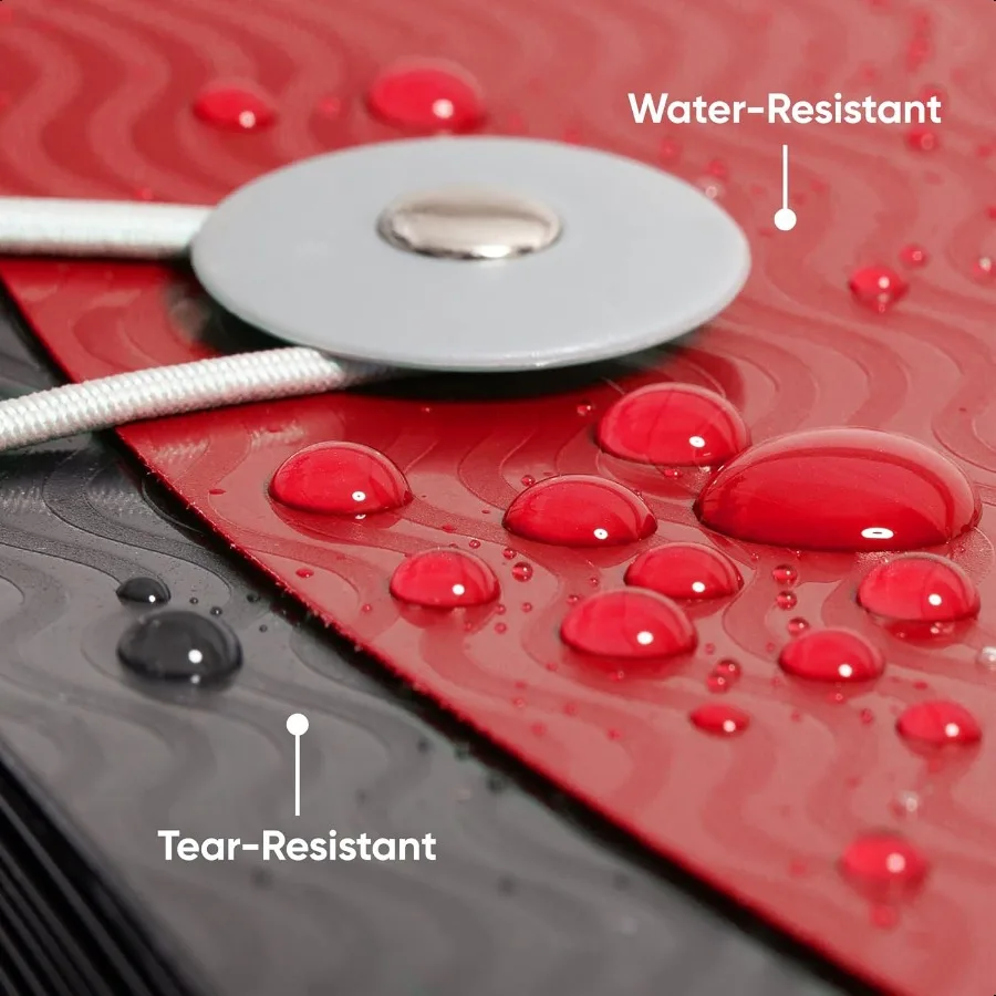 مجلدات ملفات قابلة للتوسيع بتردد بولي مقاس 12 جيوب إغلاق سلك رفرف أحمر أسود 70866